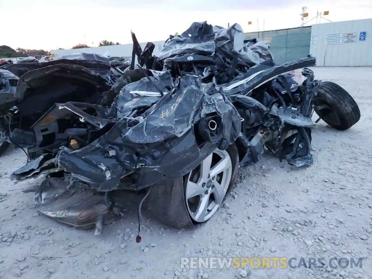 4 Photograph of a damaged car WA1AECF32K1086542 AUDI Q3 2019