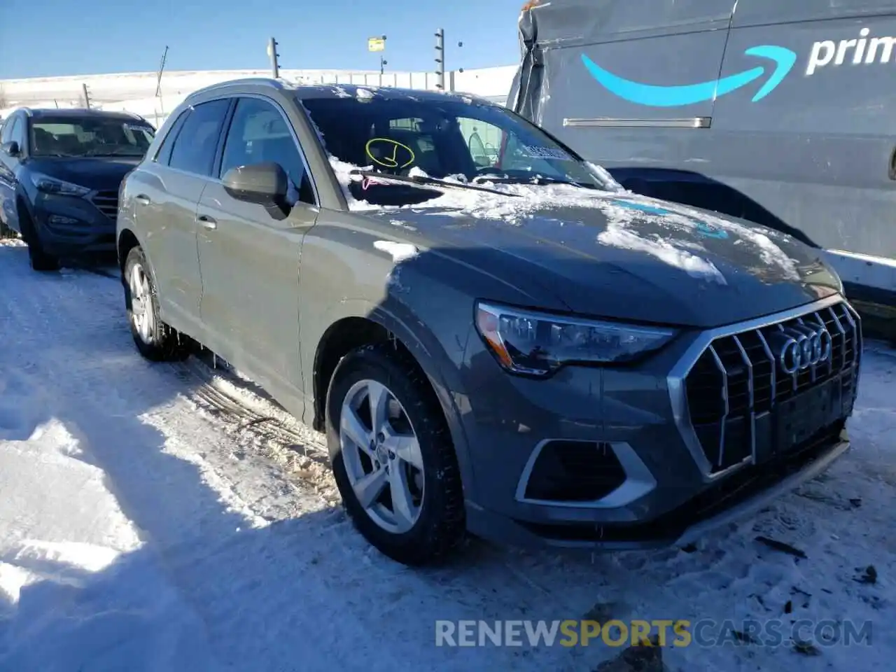 1 Фотография поврежденного автомобиля WA1AECF33K1075470 AUDI Q3 2019