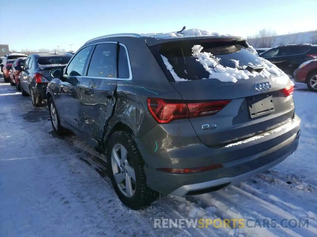 3 Фотография поврежденного автомобиля WA1AECF33K1075470 AUDI Q3 2019