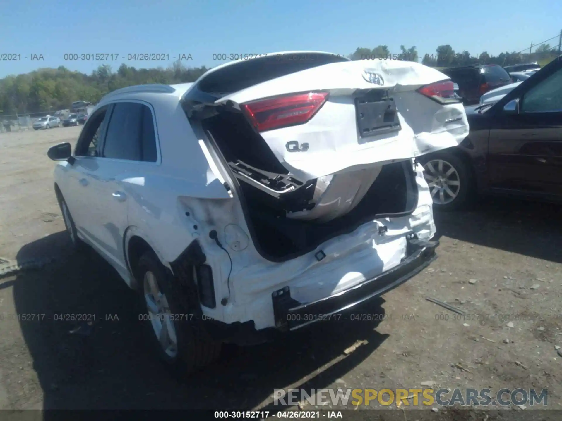 6 Photograph of a damaged car WA1AECF33K1076974 AUDI Q3 2019