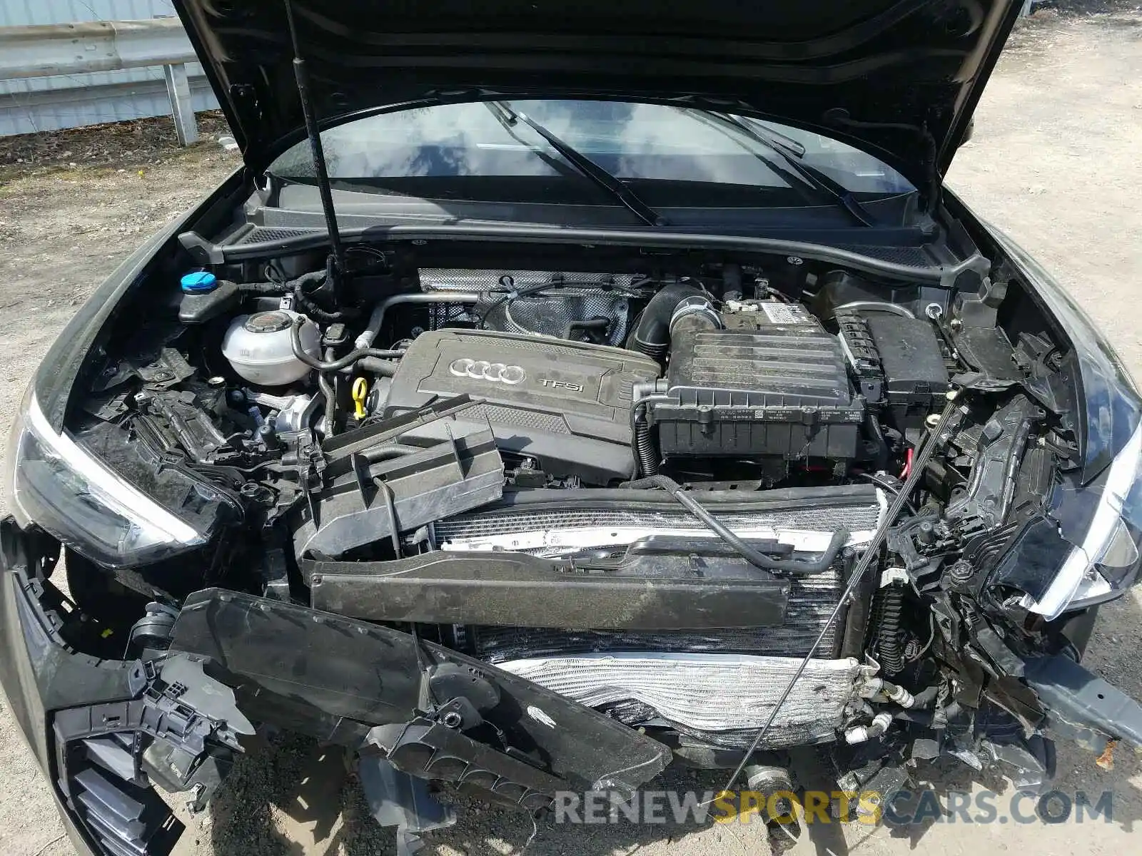 7 Photograph of a damaged car WA1AECF33K1077350 AUDI Q3 2019