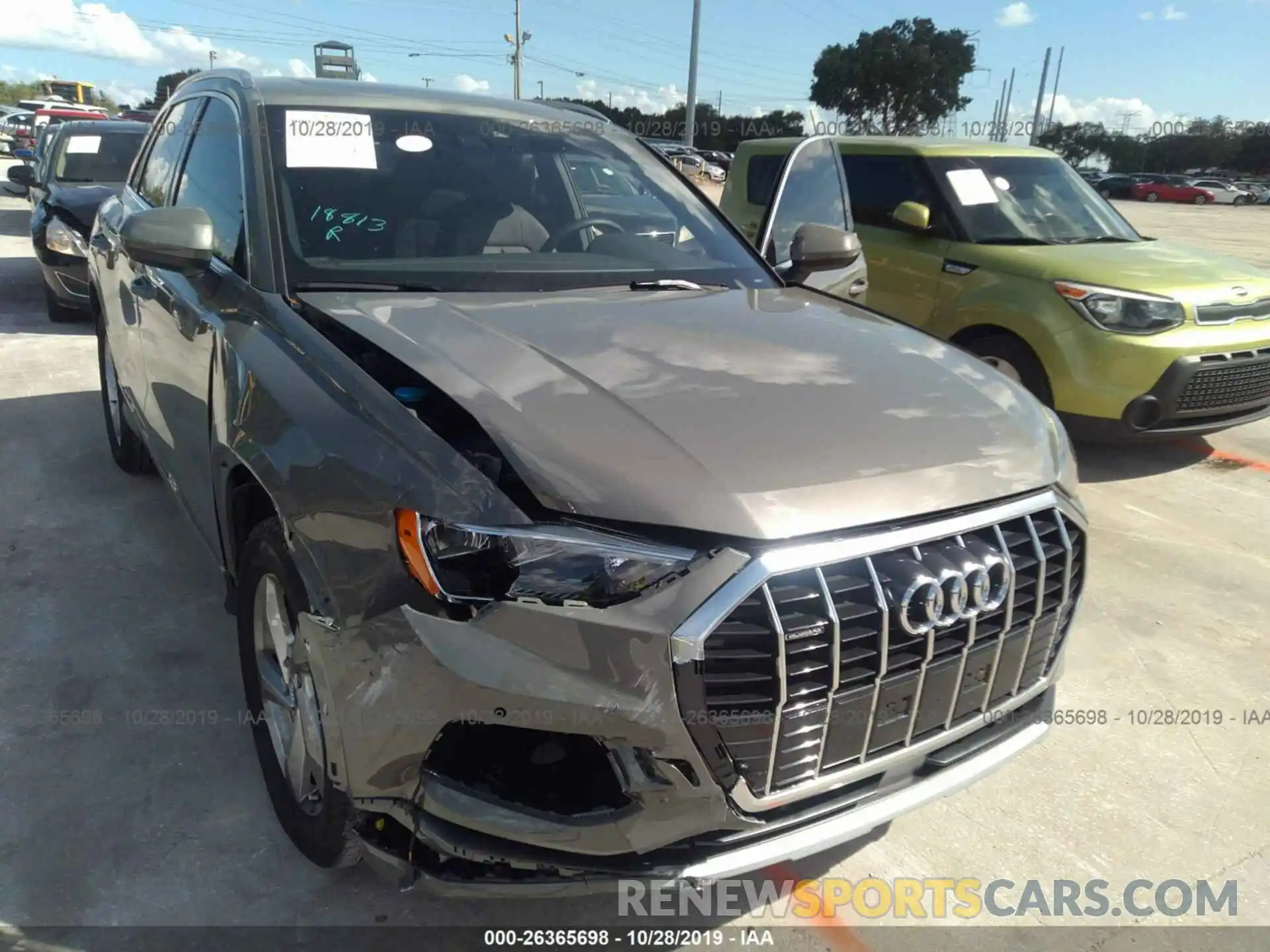 6 Photograph of a damaged car WA1AECF34K1067653 AUDI Q3 2019