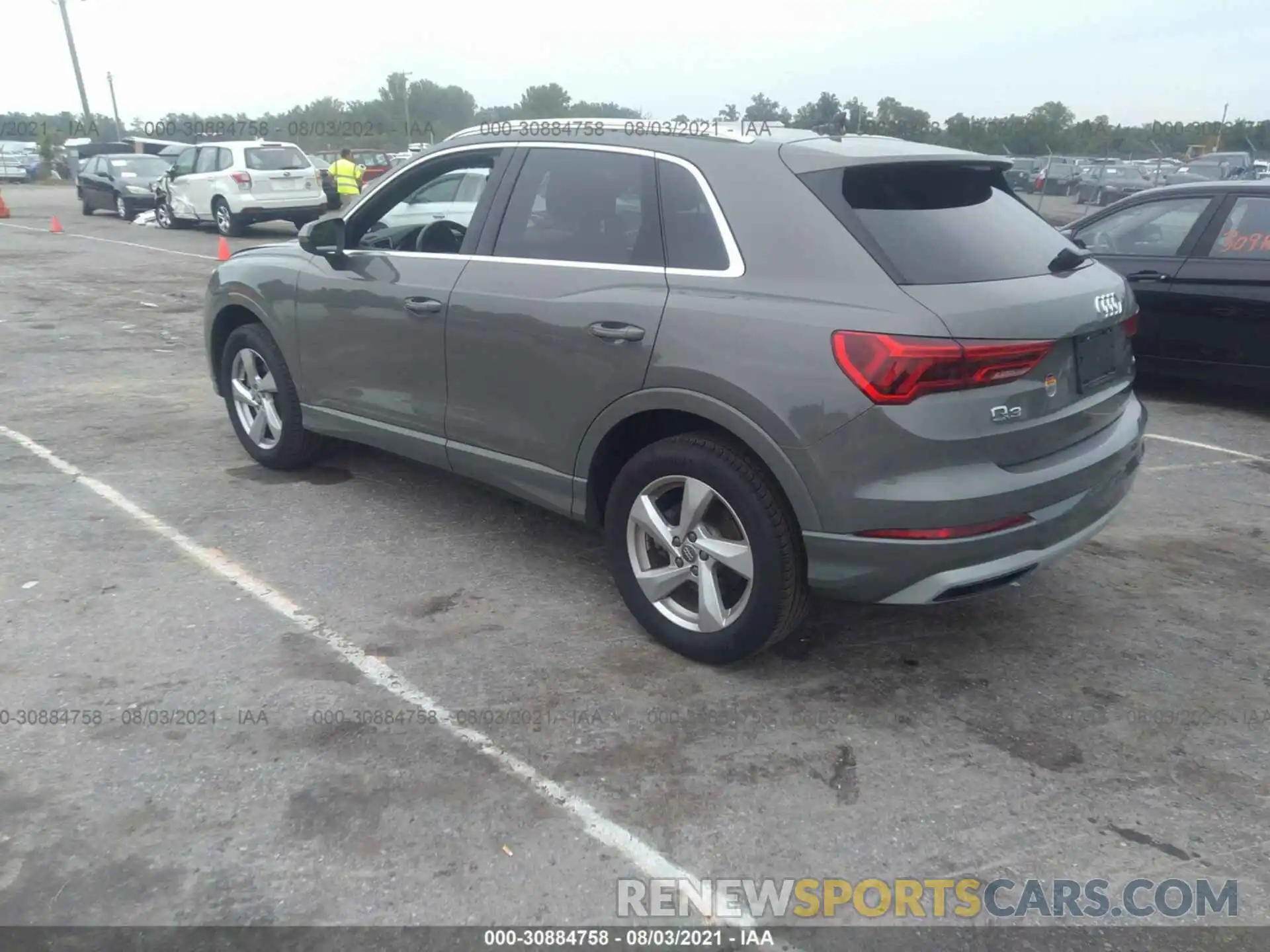 3 Photograph of a damaged car WA1AECF34K1067961 AUDI Q3 2019