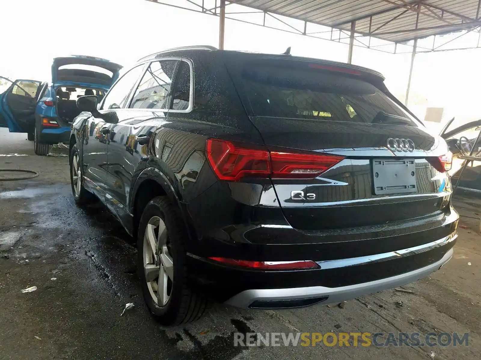 3 Photograph of a damaged car WA1AECF35K1078046 AUDI Q3 2019