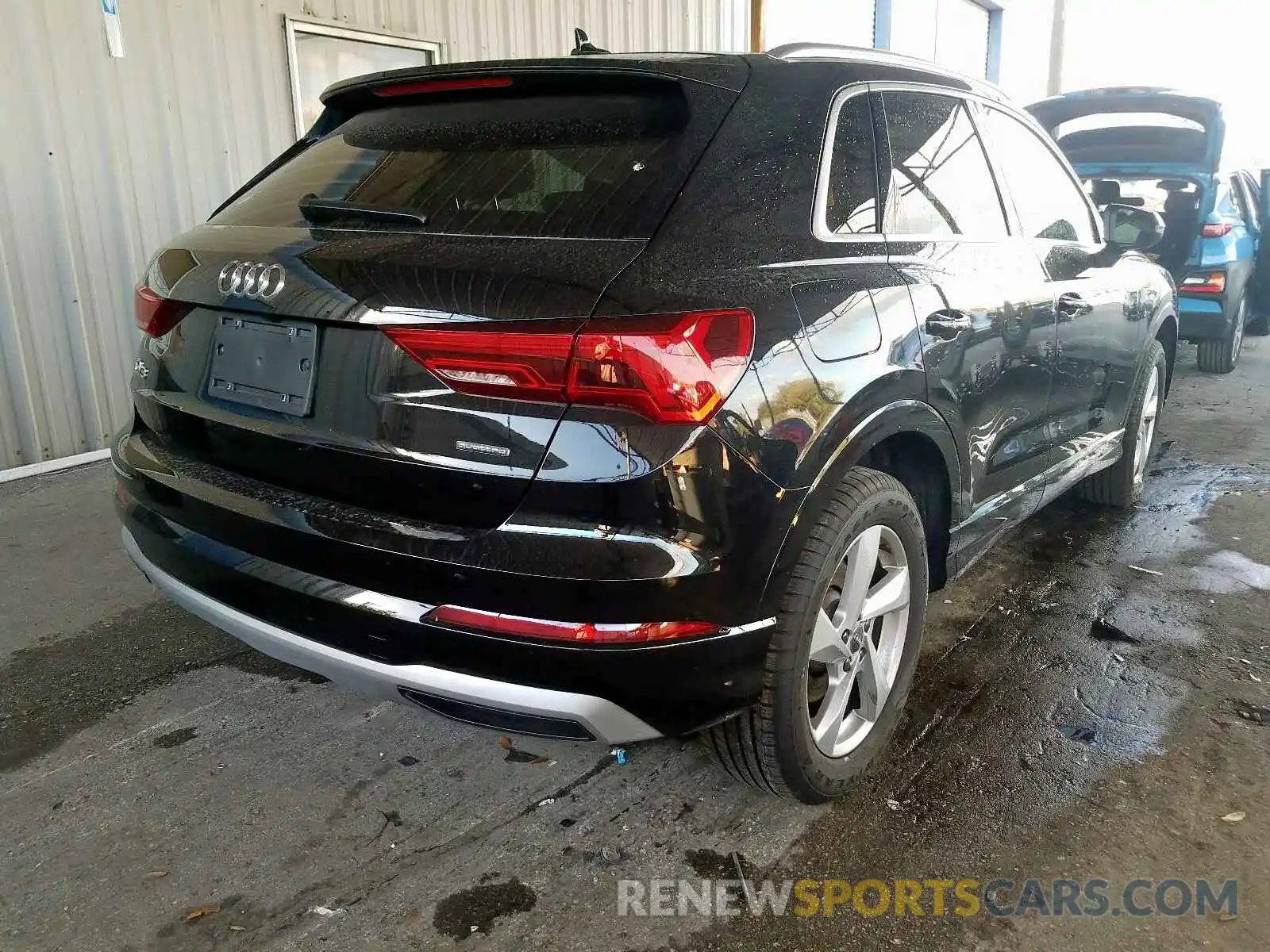 4 Фотография поврежденного автомобиля WA1AECF35K1078046 AUDI Q3 2019