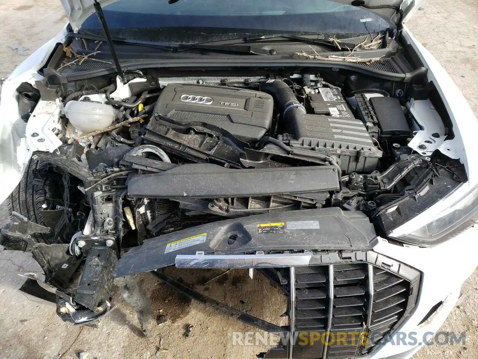 7 Фотография поврежденного автомобиля WA1AECF35K1079116 AUDI Q3 2019