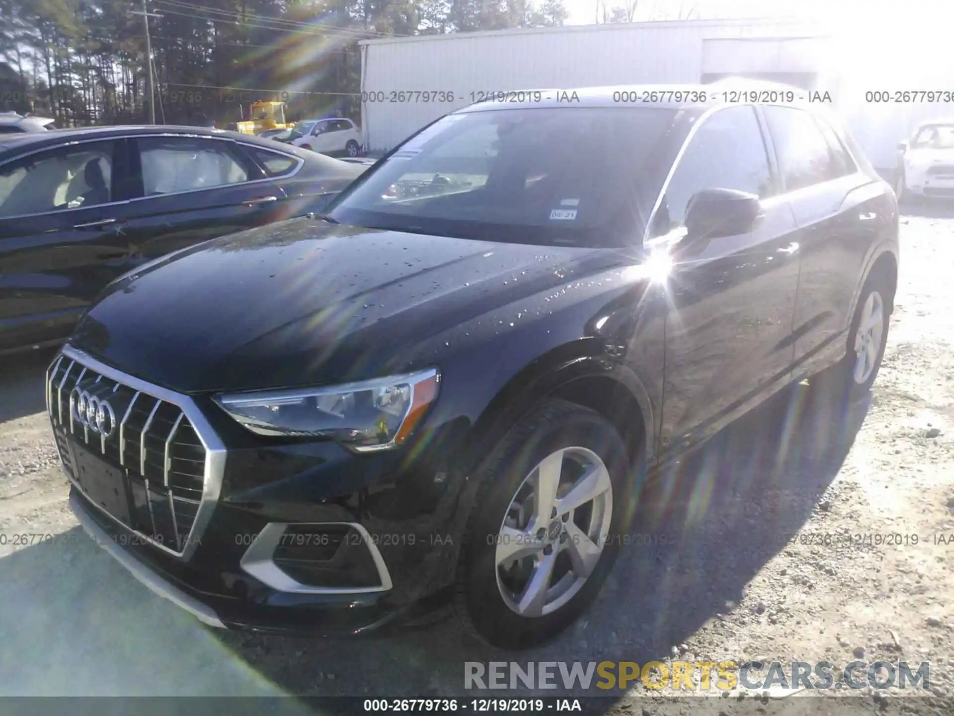 2 Photograph of a damaged car WA1AECF36K1075415 AUDI Q3 2019