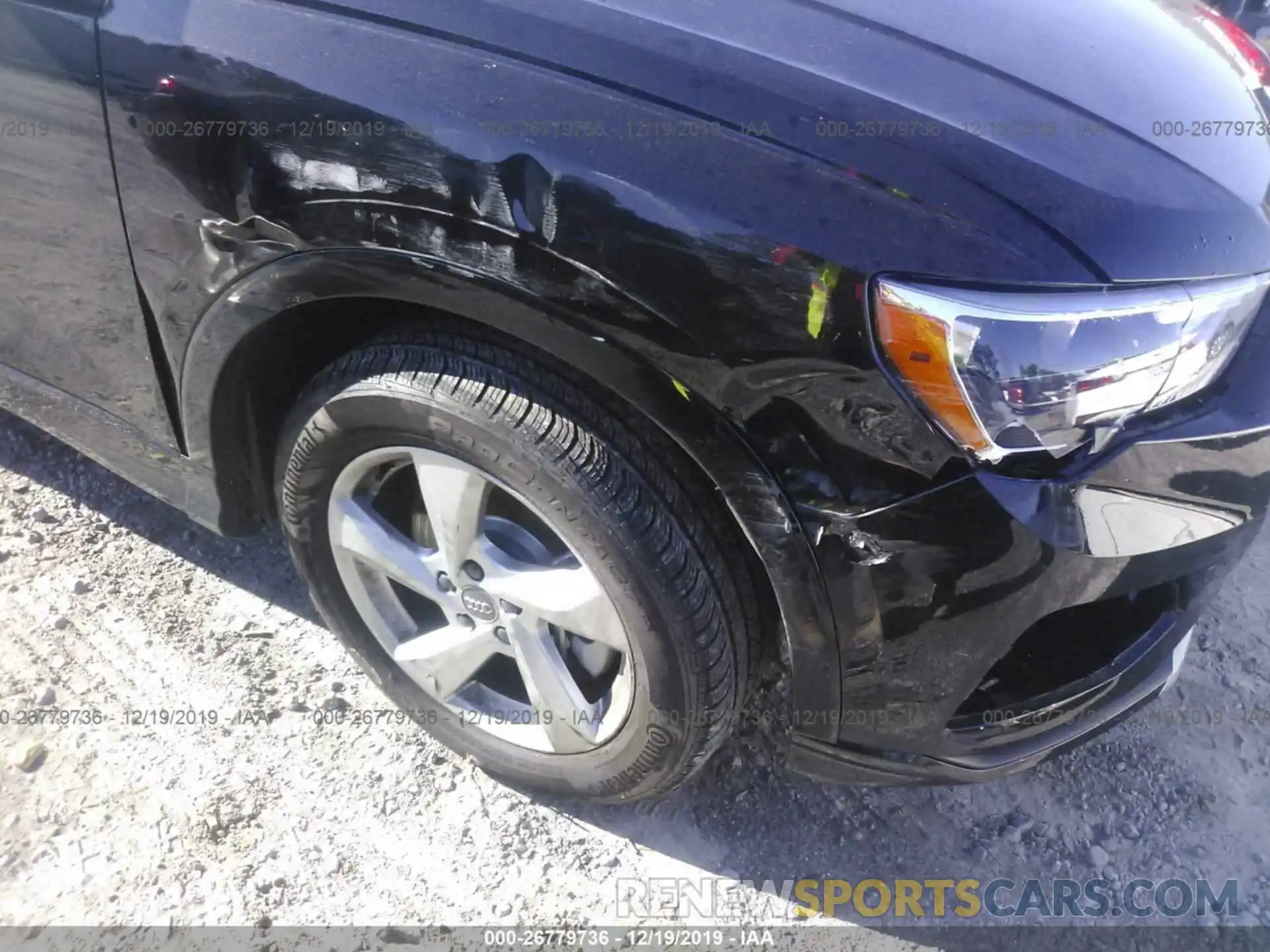 6 Photograph of a damaged car WA1AECF36K1075415 AUDI Q3 2019