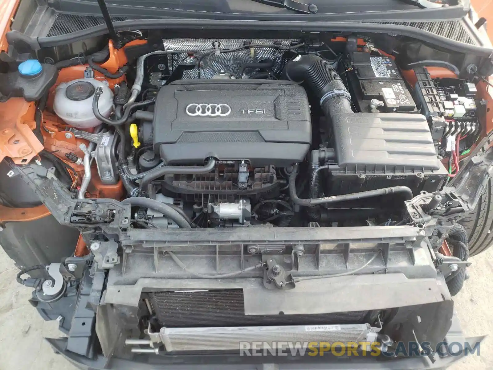 7 Фотография поврежденного автомобиля WA1AECF36K1075673 AUDI Q3 2019