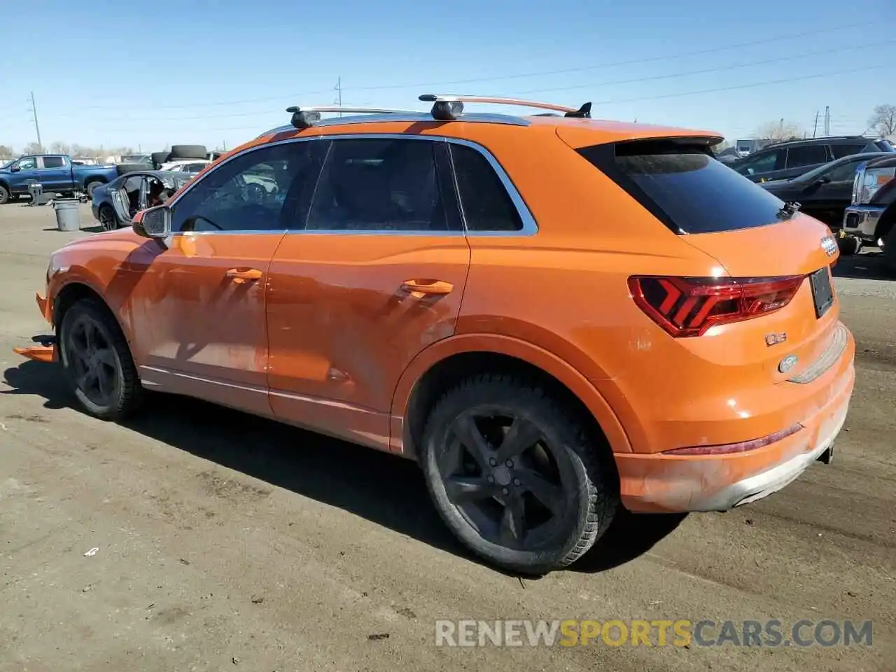 2 Photograph of a damaged car WA1AECF36K1078766 AUDI Q3 2019