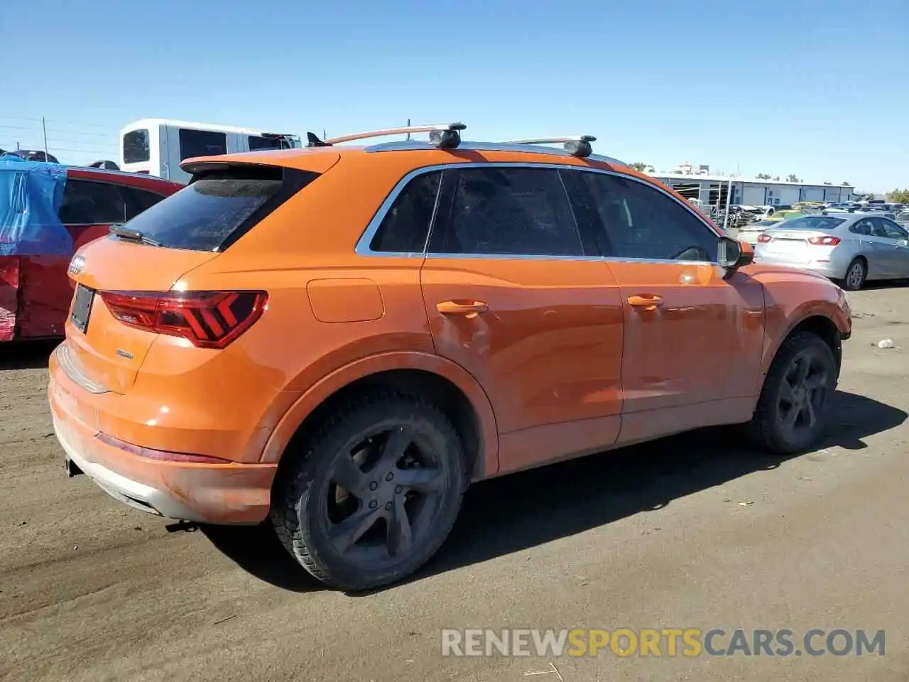 3 Photograph of a damaged car WA1AECF36K1078766 AUDI Q3 2019