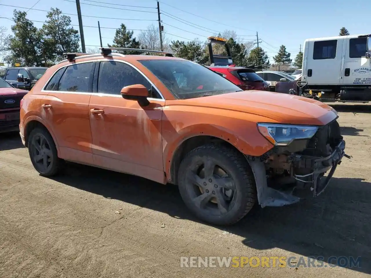 4 Photograph of a damaged car WA1AECF36K1078766 AUDI Q3 2019