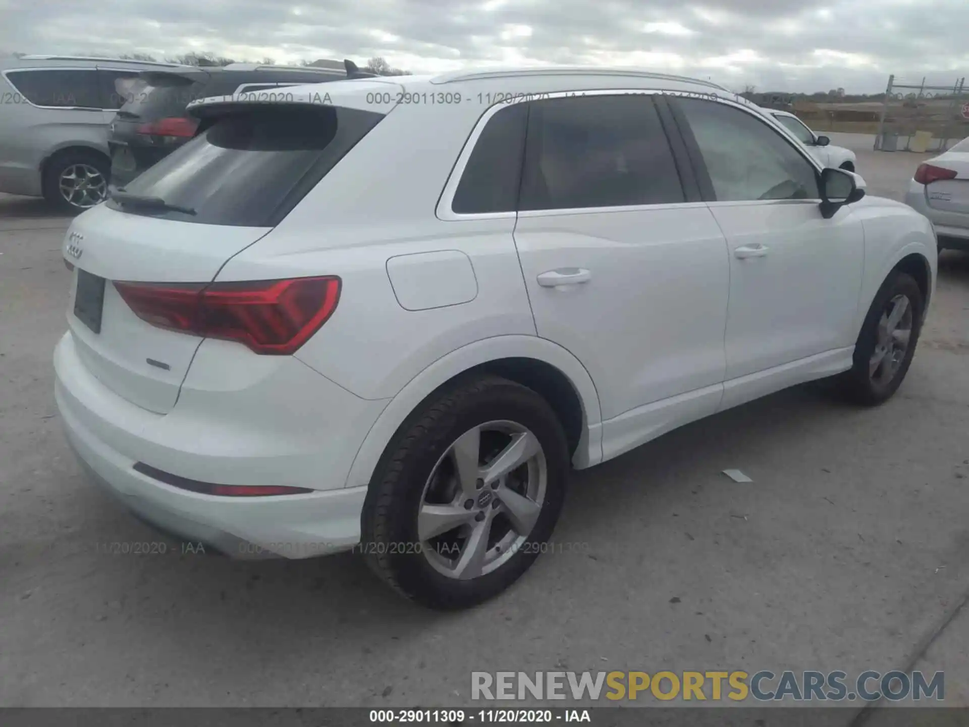 4 Фотография поврежденного автомобиля WA1AECF36K1078914 AUDI Q3 2019