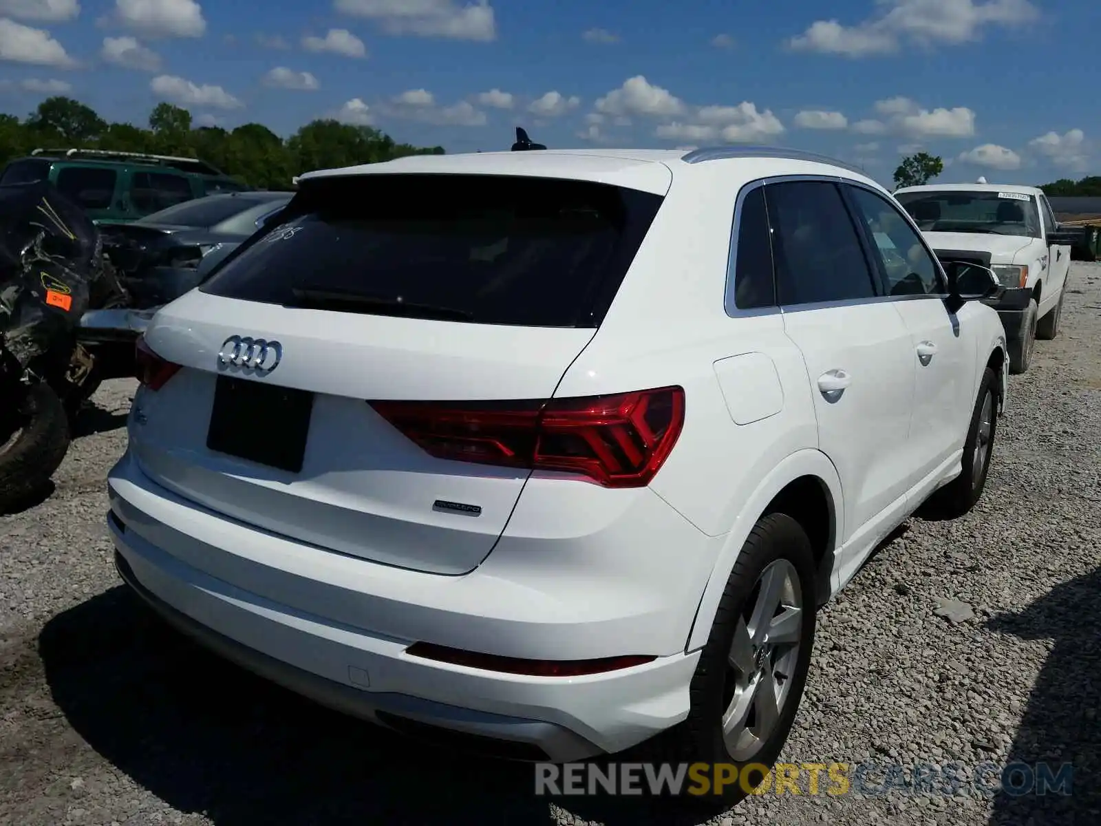 4 Photograph of a damaged car WA1AECF36K1079268 AUDI Q3 2019