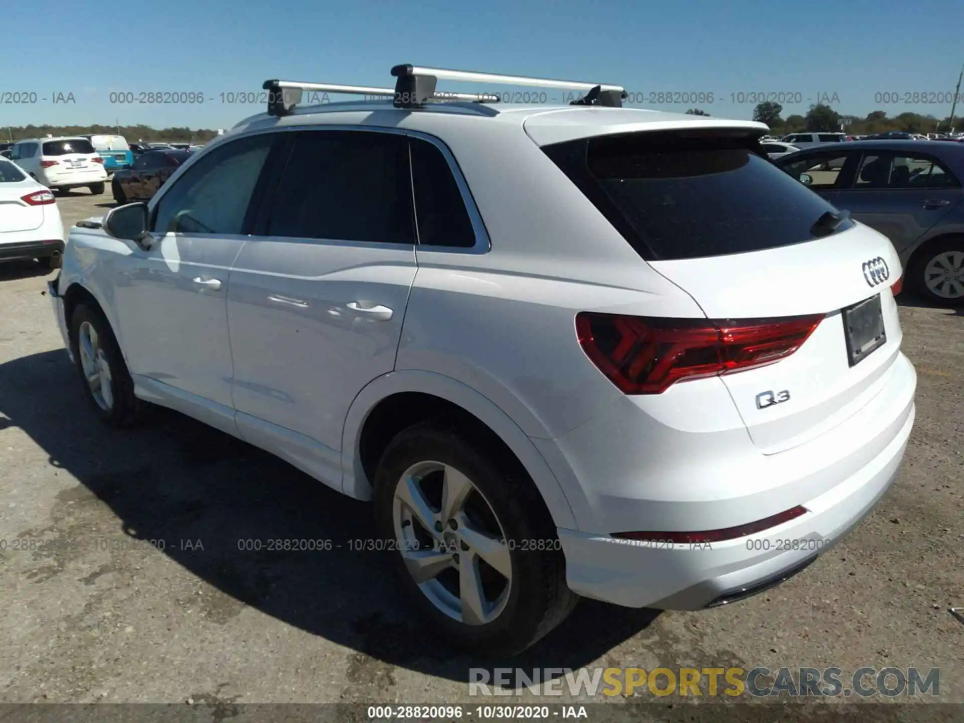 3 Photograph of a damaged car WA1AECF36K1079349 AUDI Q3 2019