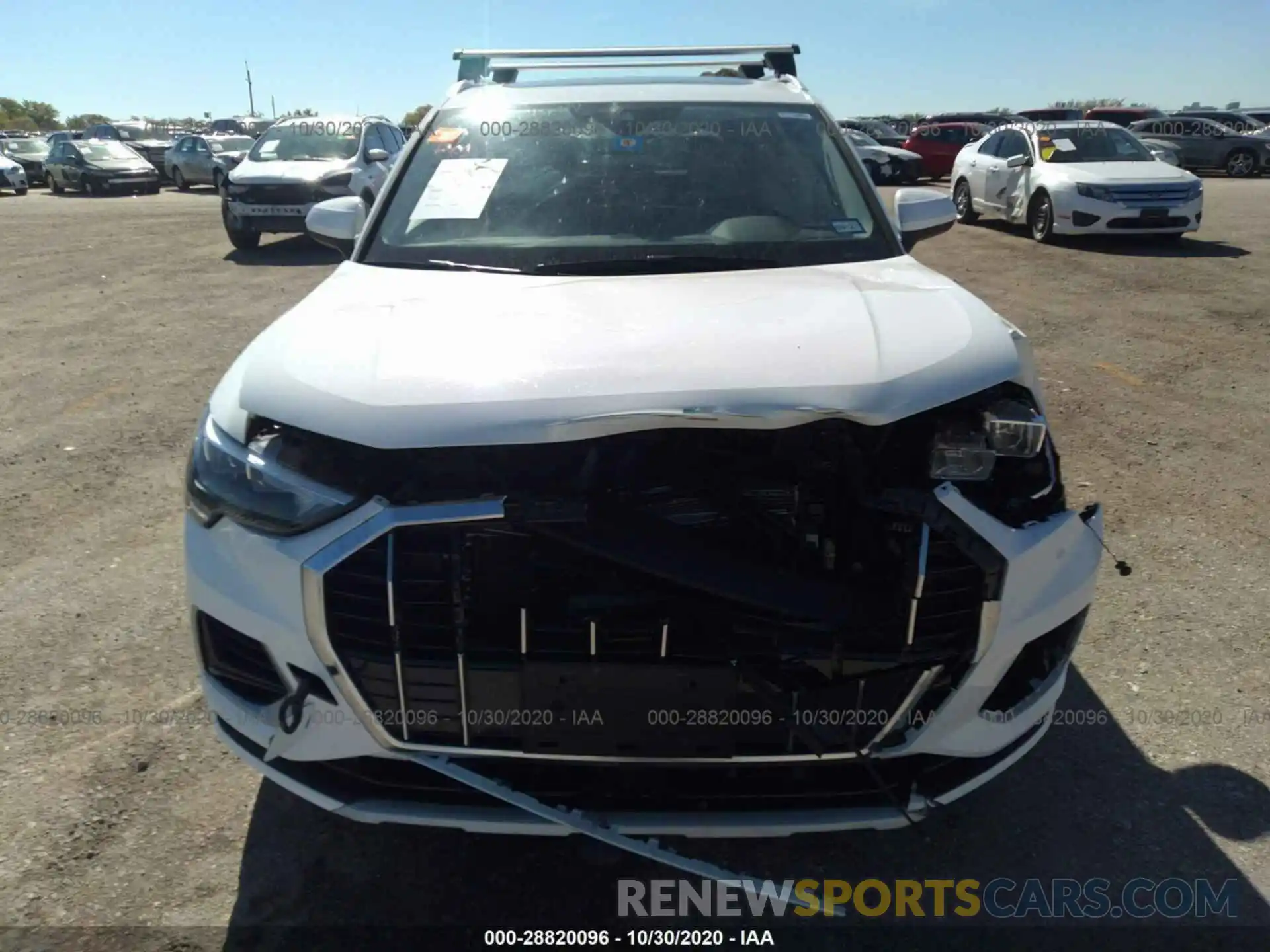 6 Photograph of a damaged car WA1AECF36K1079349 AUDI Q3 2019