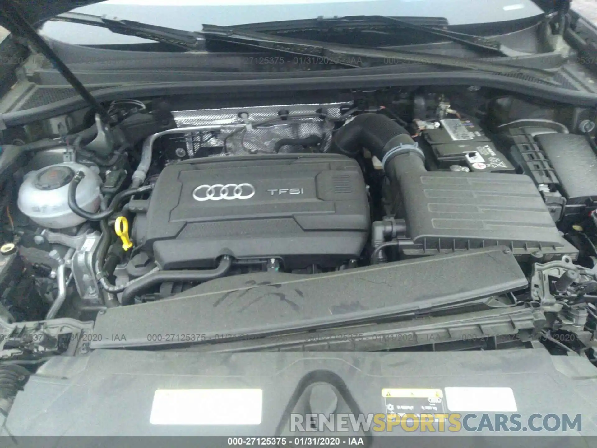 10 Фотография поврежденного автомобиля WA1AECF37K1075388 AUDI Q3 2019