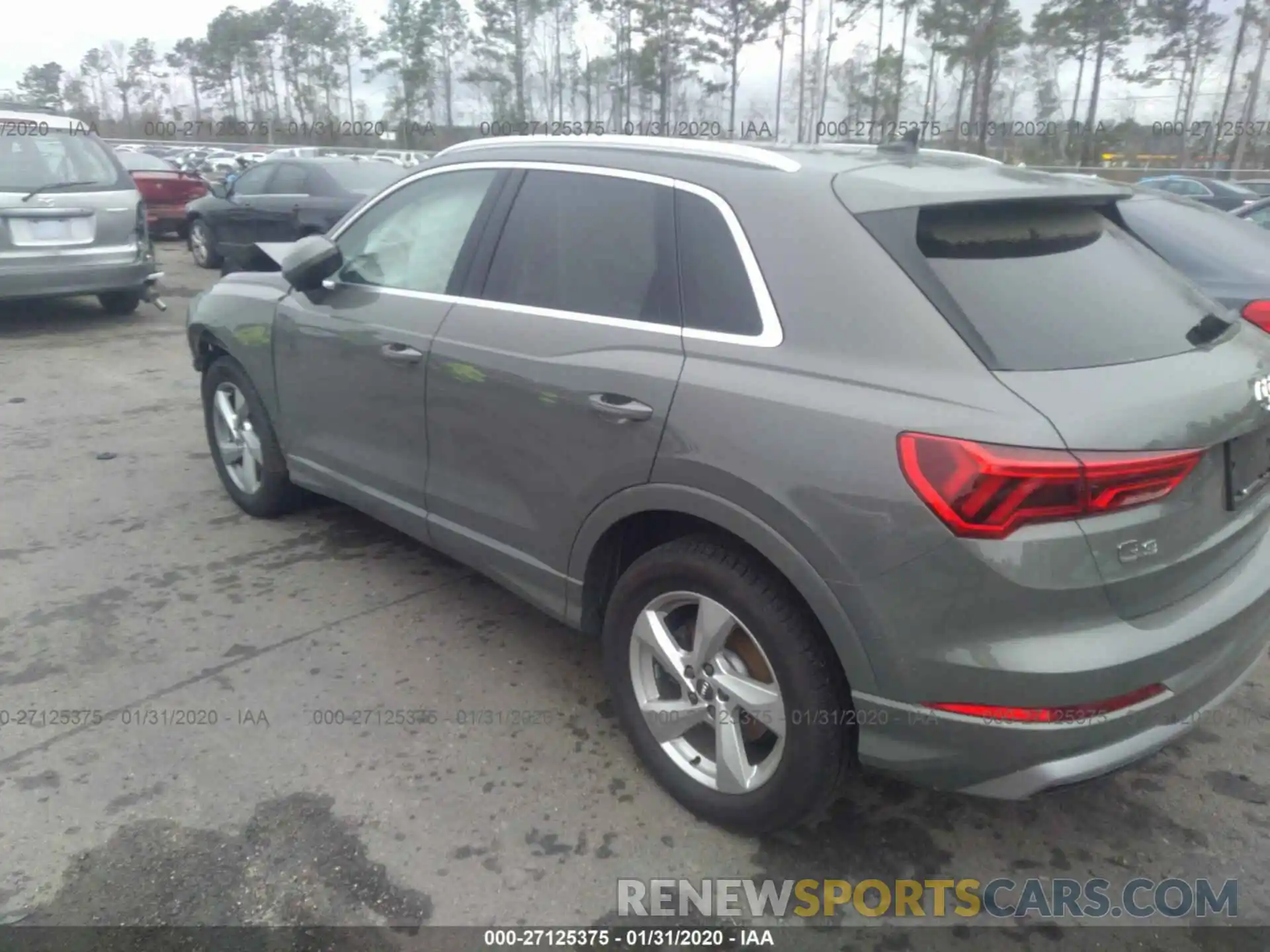 3 Photograph of a damaged car WA1AECF37K1075388 AUDI Q3 2019