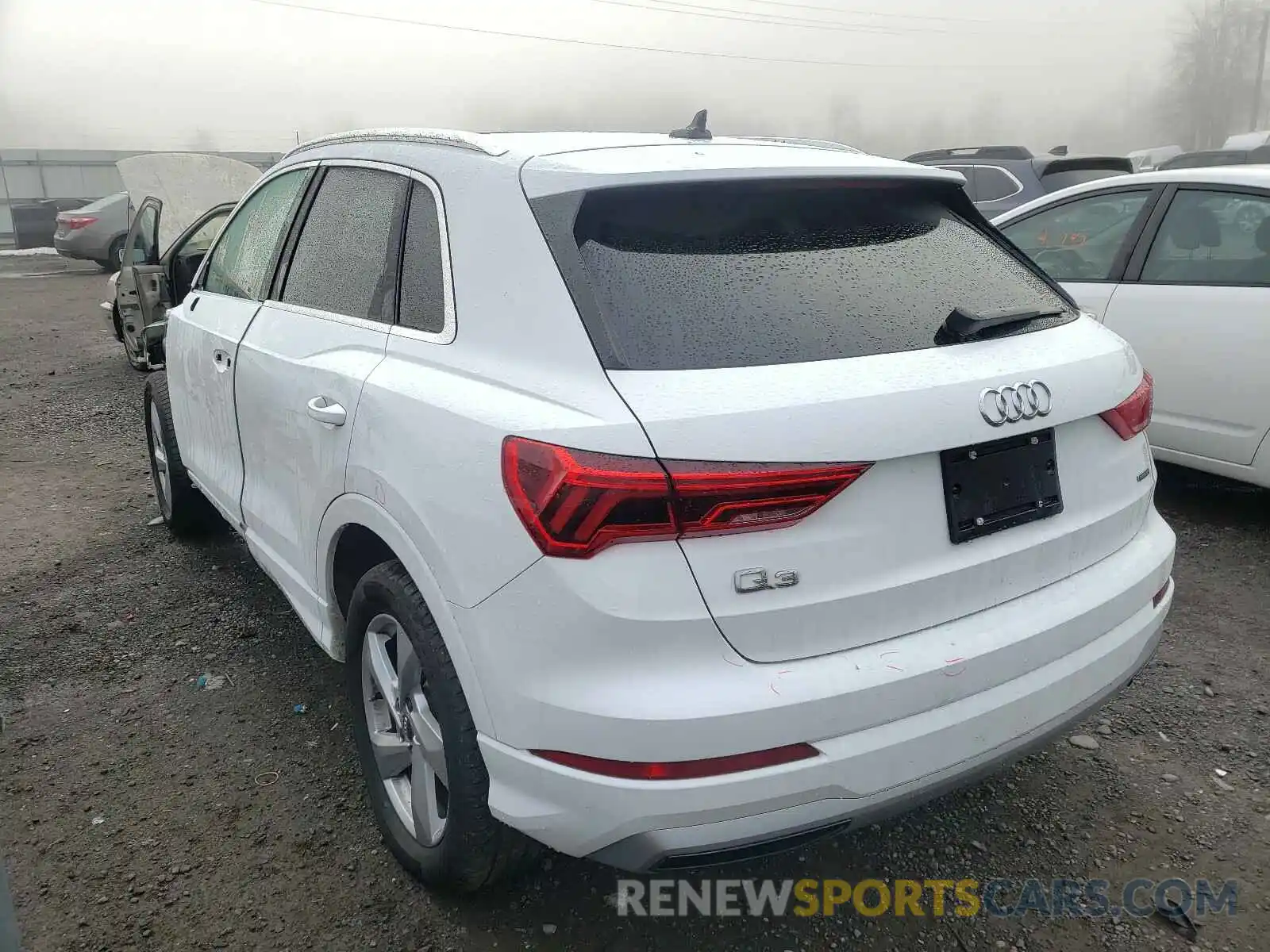 3 Photograph of a damaged car WA1AECF37K1078260 AUDI Q3 2019