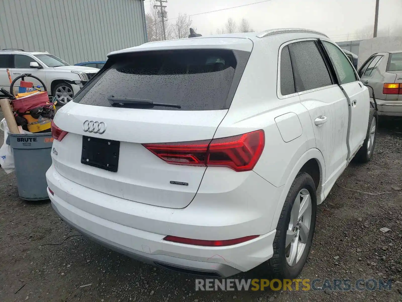 4 Photograph of a damaged car WA1AECF37K1078260 AUDI Q3 2019