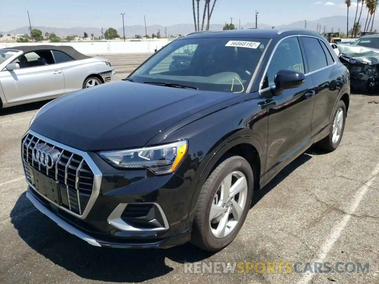 2 Photograph of a damaged car WA1AECF37K1079490 AUDI Q3 2019