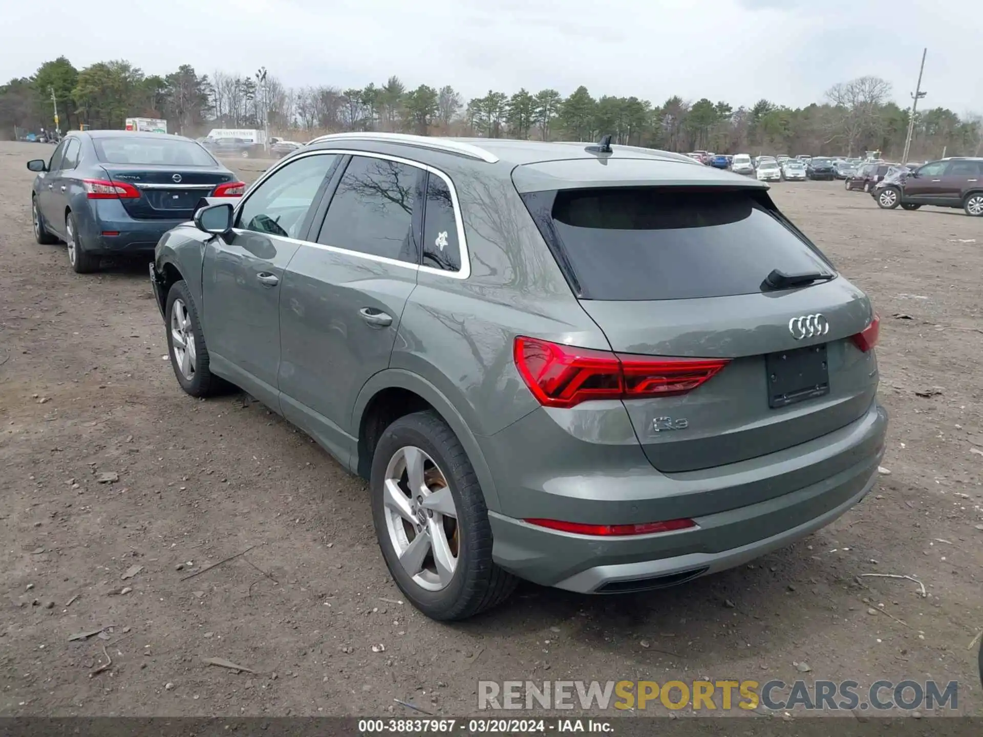 3 Photograph of a damaged car WA1AECF37K1079974 AUDI Q3 2019