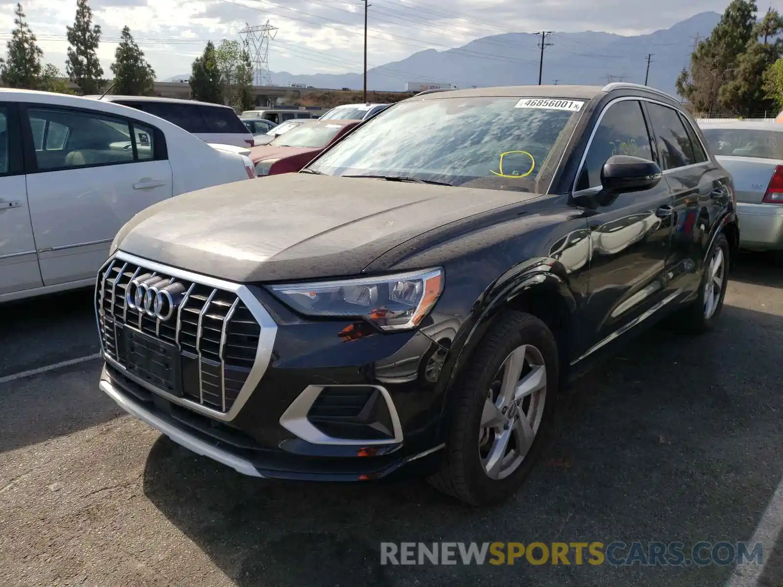 2 Фотография поврежденного автомобиля WA1AECF38K1080907 AUDI Q3 2019