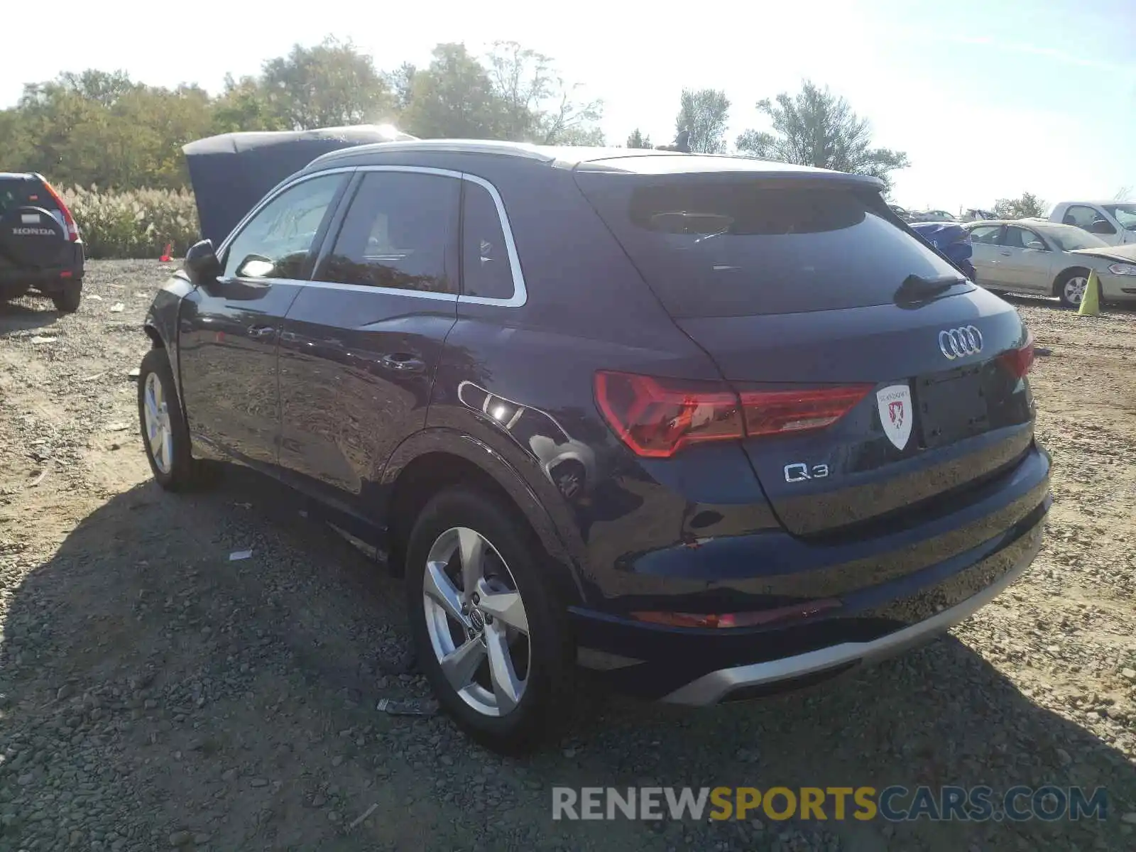 3 Photograph of a damaged car WA1AECF39K1065218 AUDI Q3 2019