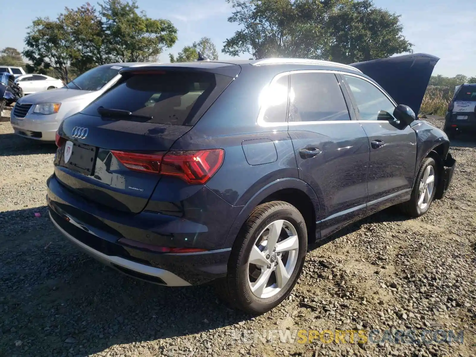 4 Фотография поврежденного автомобиля WA1AECF39K1065218 AUDI Q3 2019