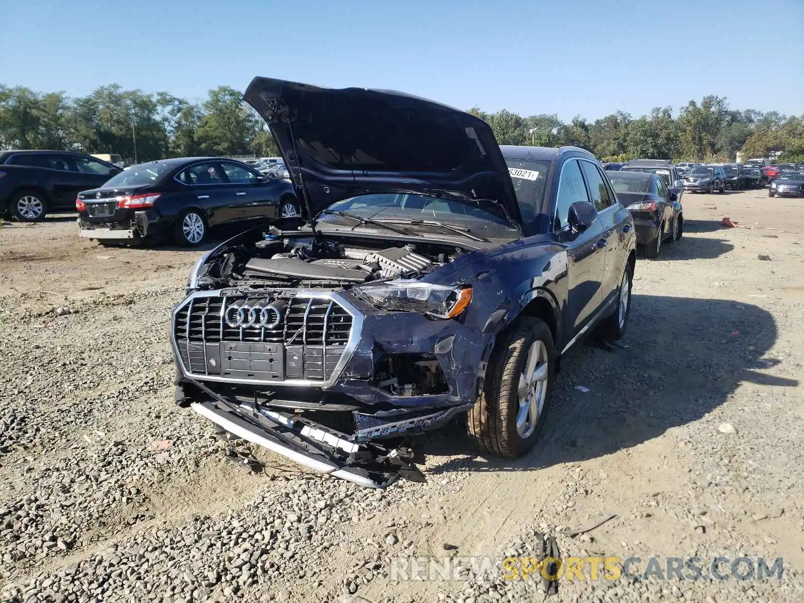 9 Photograph of a damaged car WA1AECF39K1065218 AUDI Q3 2019