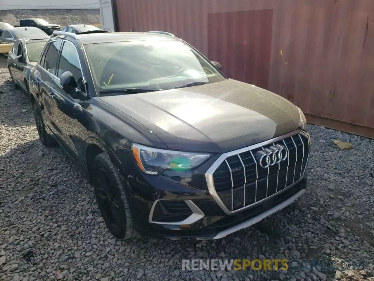 1 Photograph of a damaged car WA1AECF39K1083136 AUDI Q3 2019