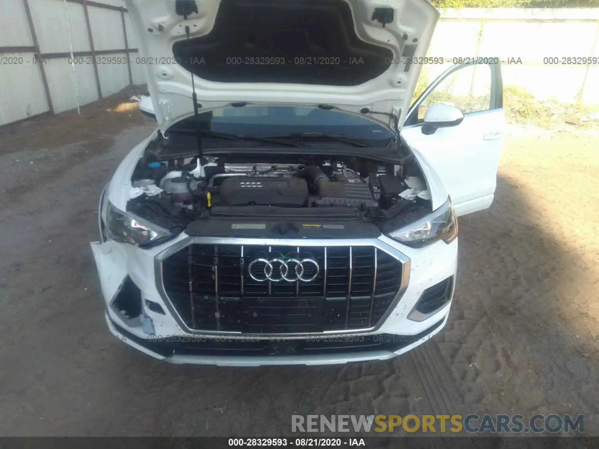 10 Photograph of a damaged car WA1AECF3XK1076891 AUDI Q3 2019