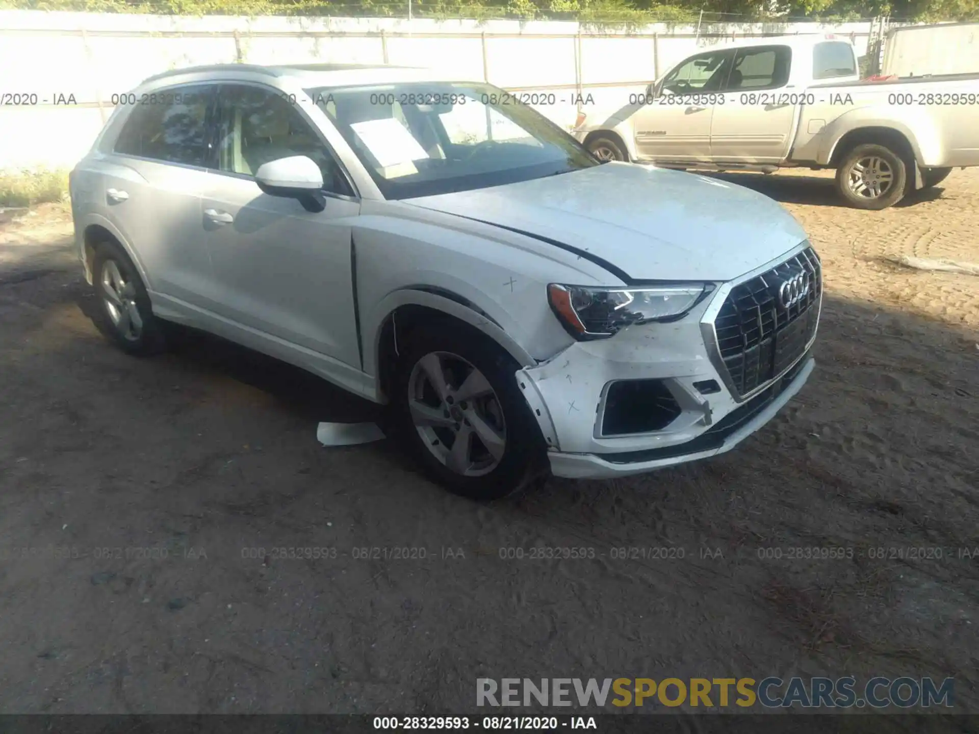 6 Фотография поврежденного автомобиля WA1AECF3XK1076891 AUDI Q3 2019