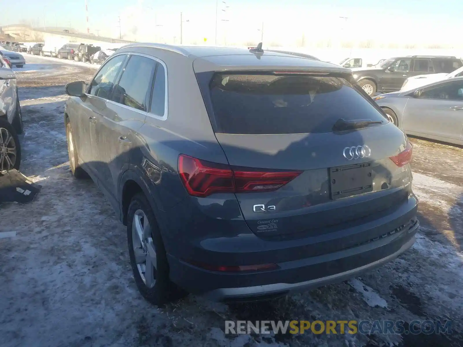 3 Photograph of a damaged car WA1AECF3XK1077720 AUDI Q3 2019