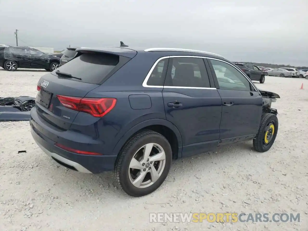 3 Photograph of a damaged car WA1AECF3XK1080410 AUDI Q3 2019