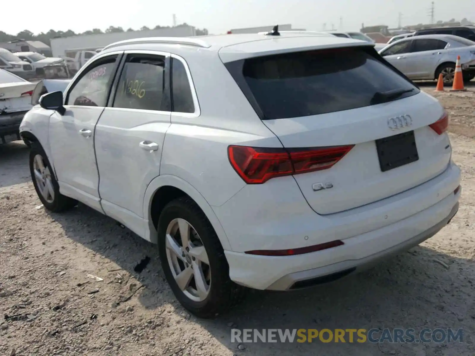 3 Photograph of a damaged car WA1AECF3XK1088118 AUDI Q3 2019