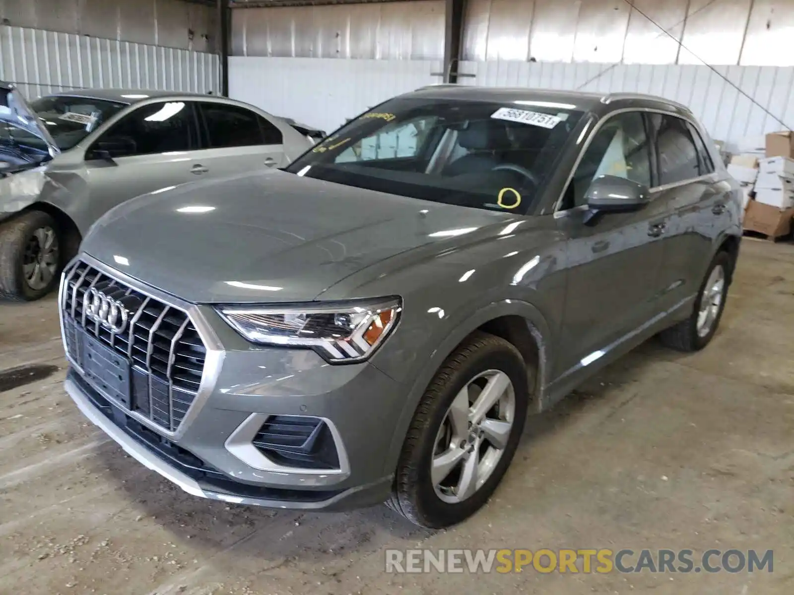 2 Photograph of a damaged car WA1BECF34K1067074 AUDI Q3 2019