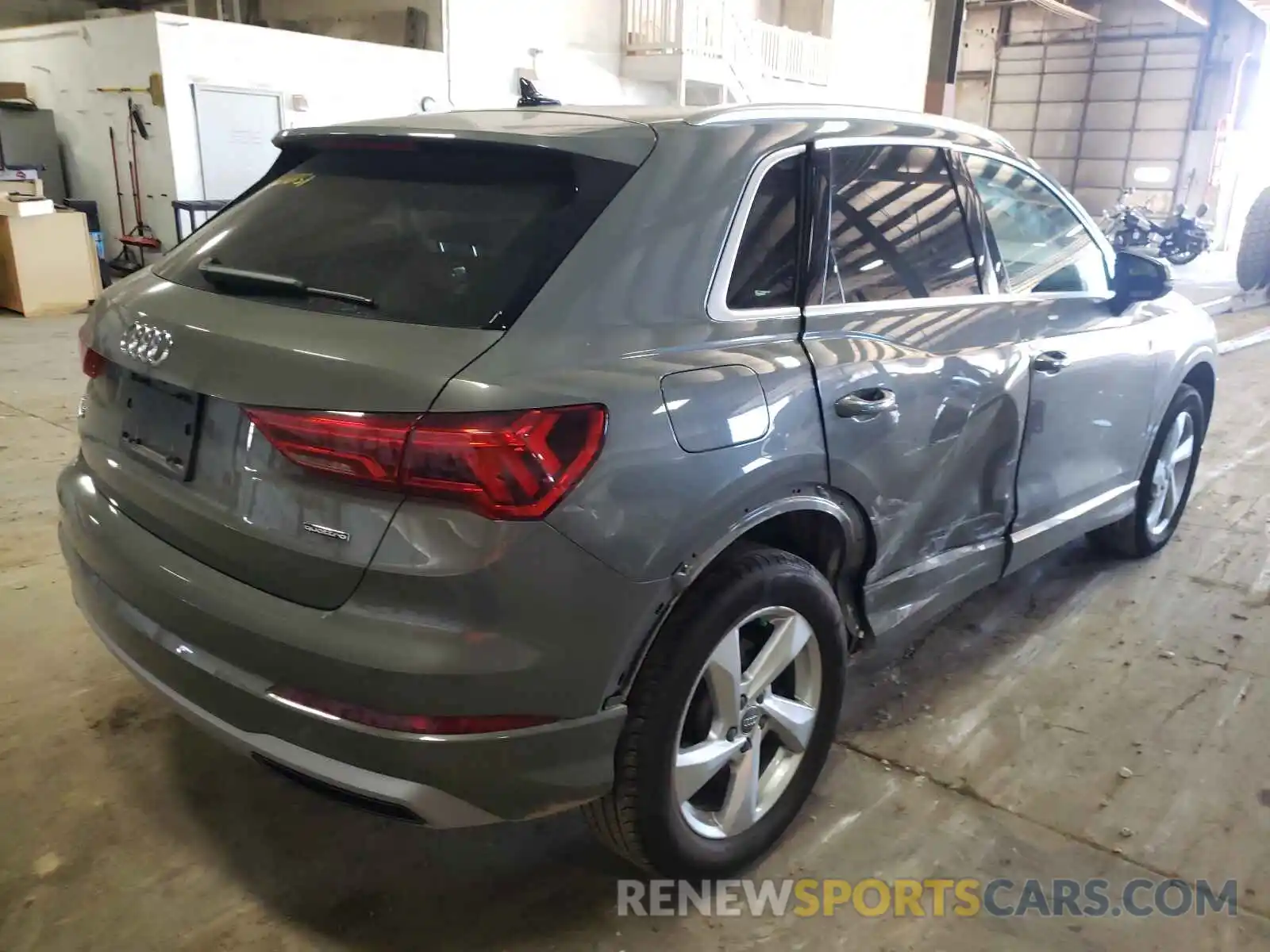 4 Photograph of a damaged car WA1BECF34K1067074 AUDI Q3 2019