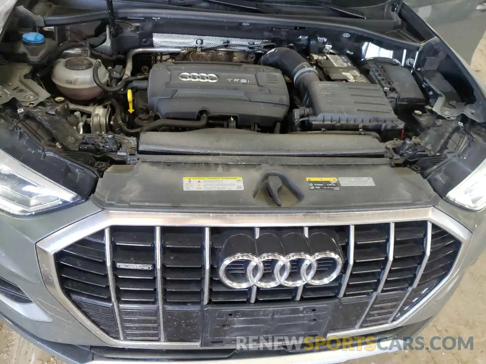 7 Фотография поврежденного автомобиля WA1BECF34K1067074 AUDI Q3 2019