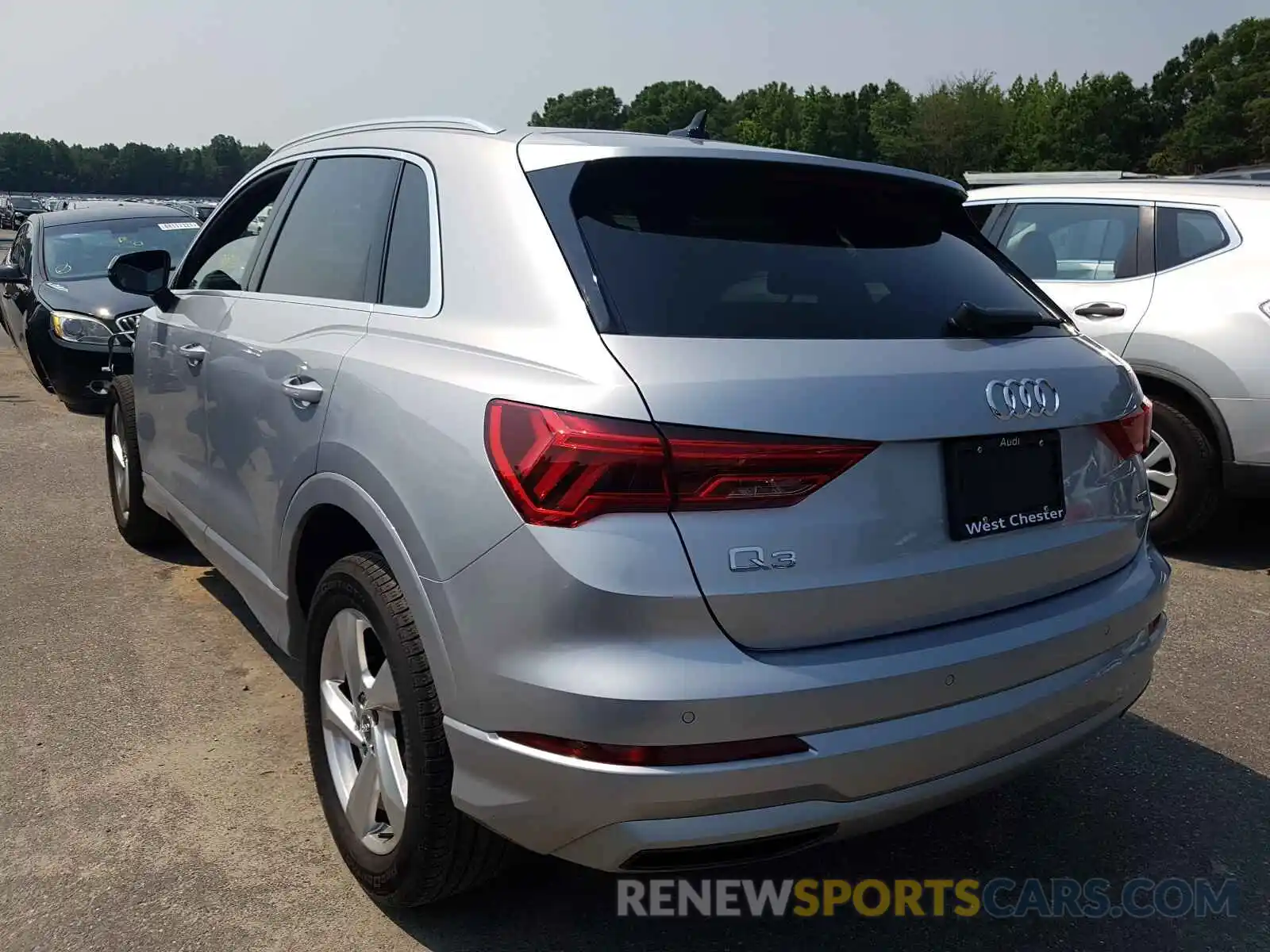 3 Фотография поврежденного автомобиля WA1BECF37K1067201 AUDI Q3 2019