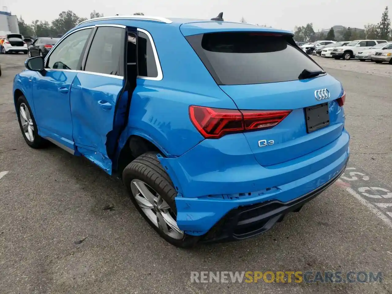 3 Фотография поврежденного автомобиля WA1EECF30K1072012 AUDI Q3 2019