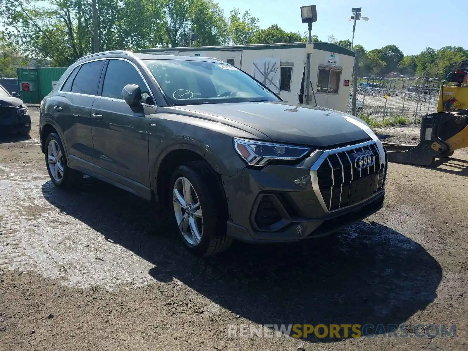 1 Photograph of a damaged car WA1EECF32K1084520 AUDI Q3 2019