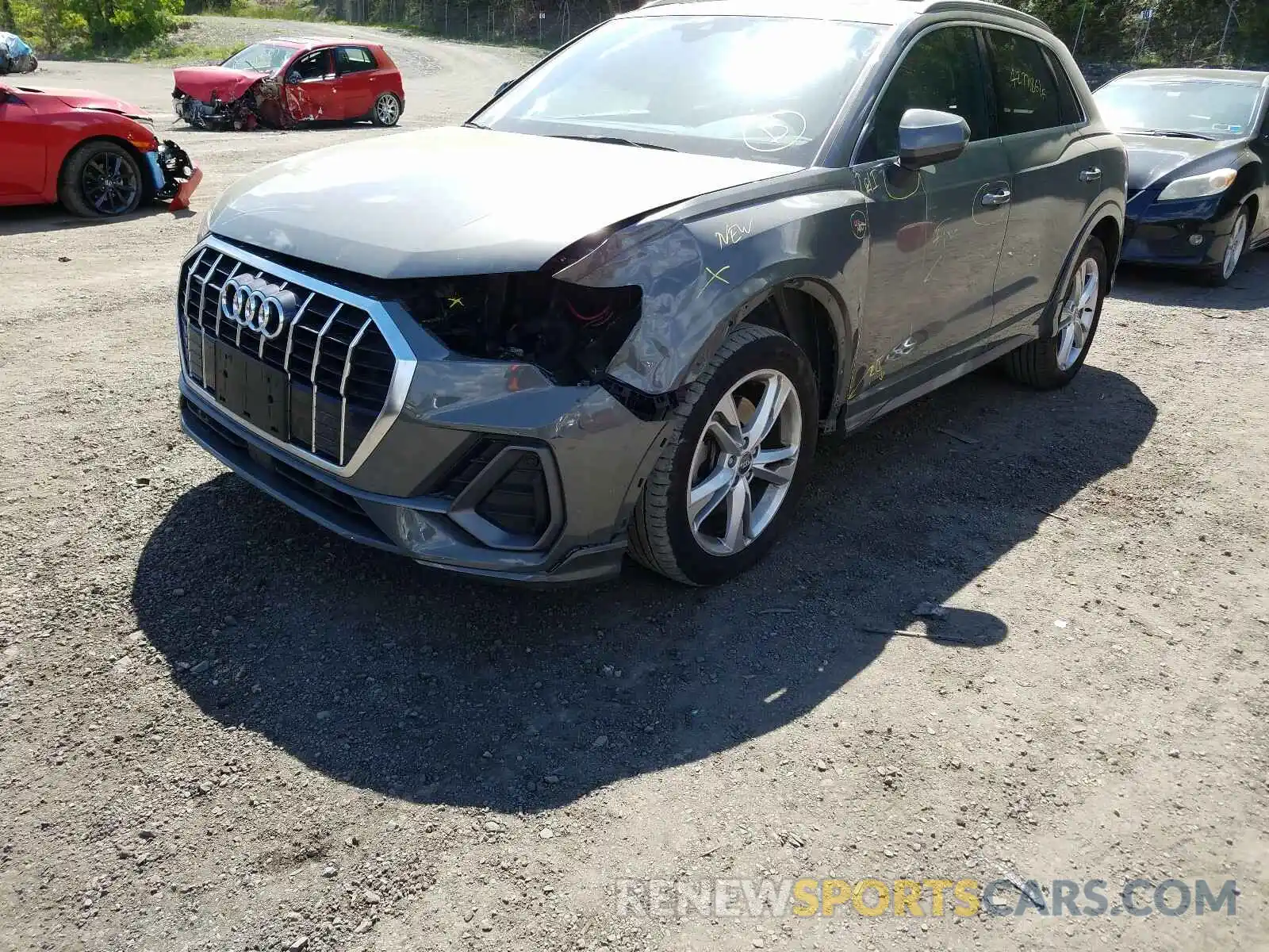 9 Photograph of a damaged car WA1EECF32K1084520 AUDI Q3 2019