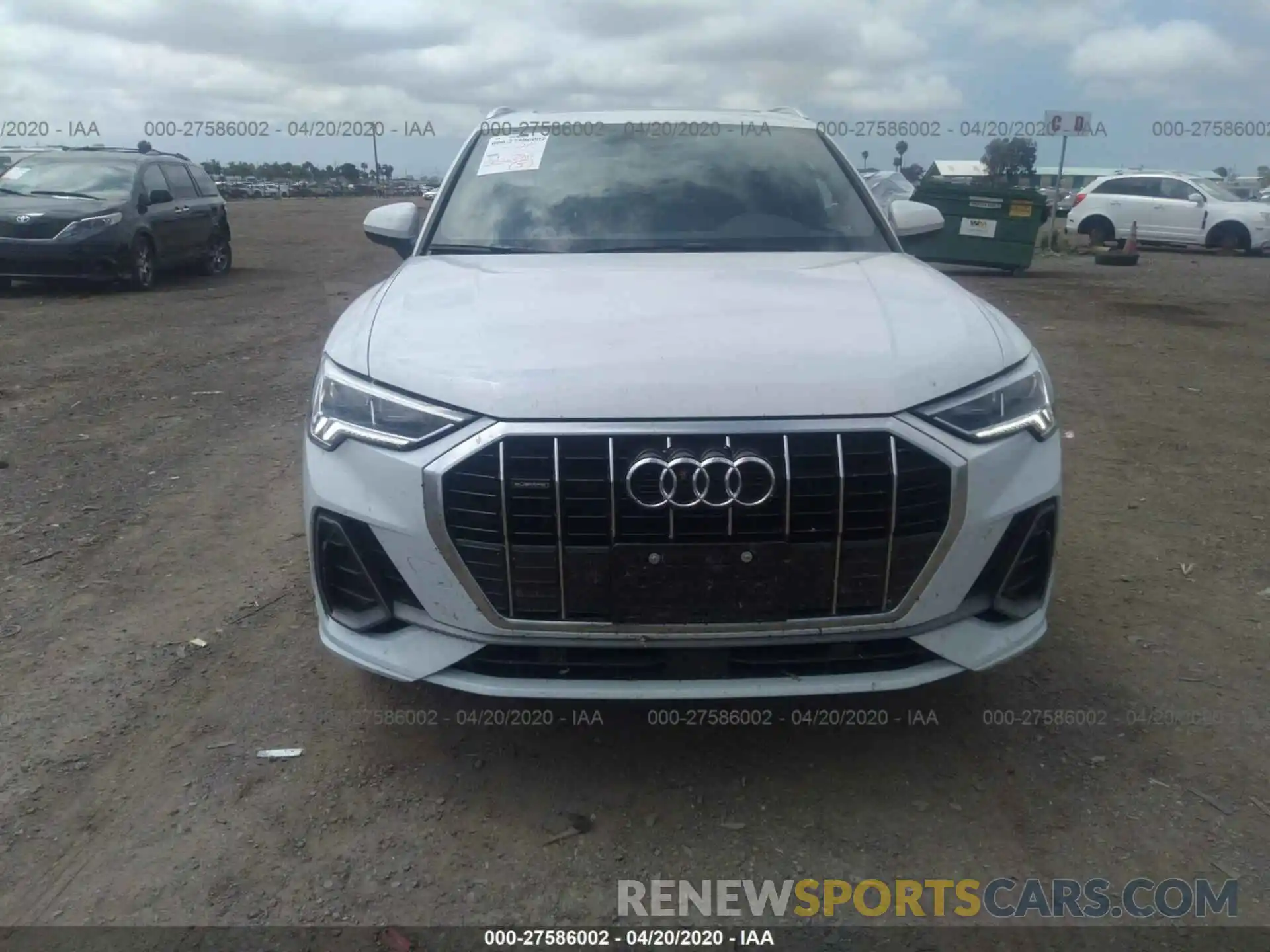 6 Photograph of a damaged car WA1EECF34K1068111 AUDI Q3 2019