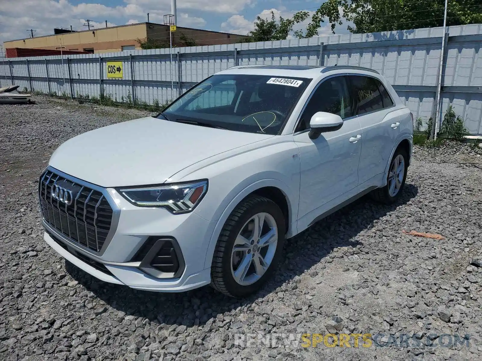 2 Photograph of a damaged car WA1EECF34K1073065 AUDI Q3 2019