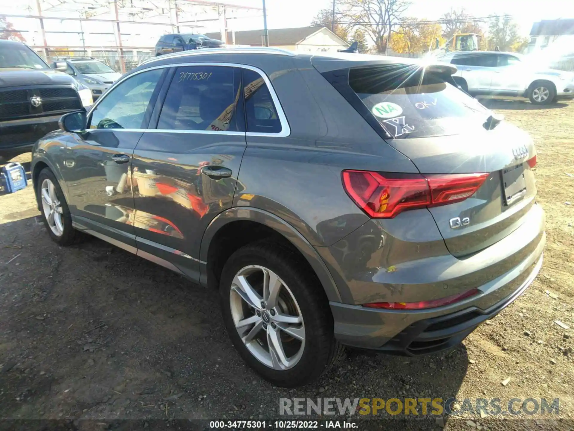 3 Фотография поврежденного автомобиля WA1EECF34K1080968 AUDI Q3 2019