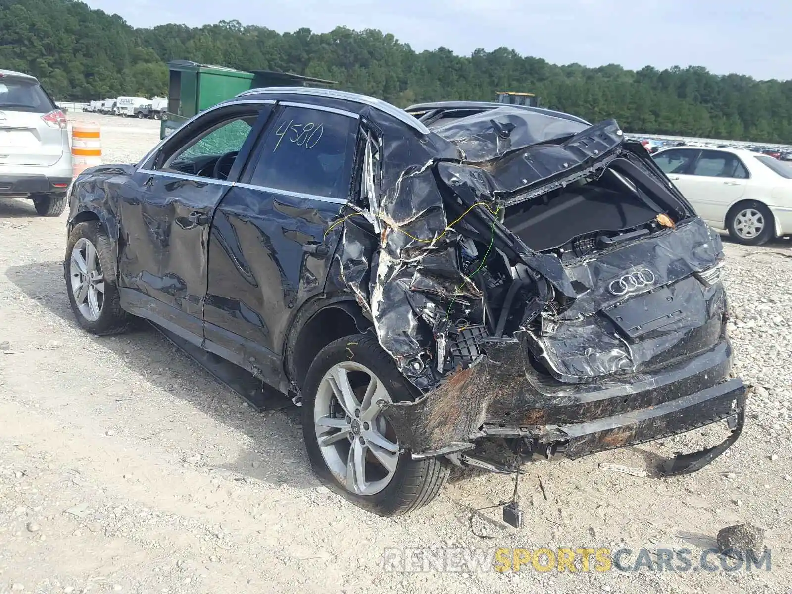 3 Photograph of a damaged car WA1EECF35K1065413 AUDI Q3 2019