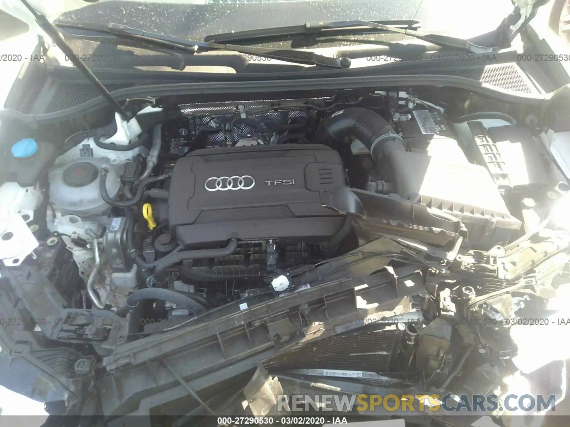 10 Фотография поврежденного автомобиля WA1EECF35K1068294 AUDI Q3 2019