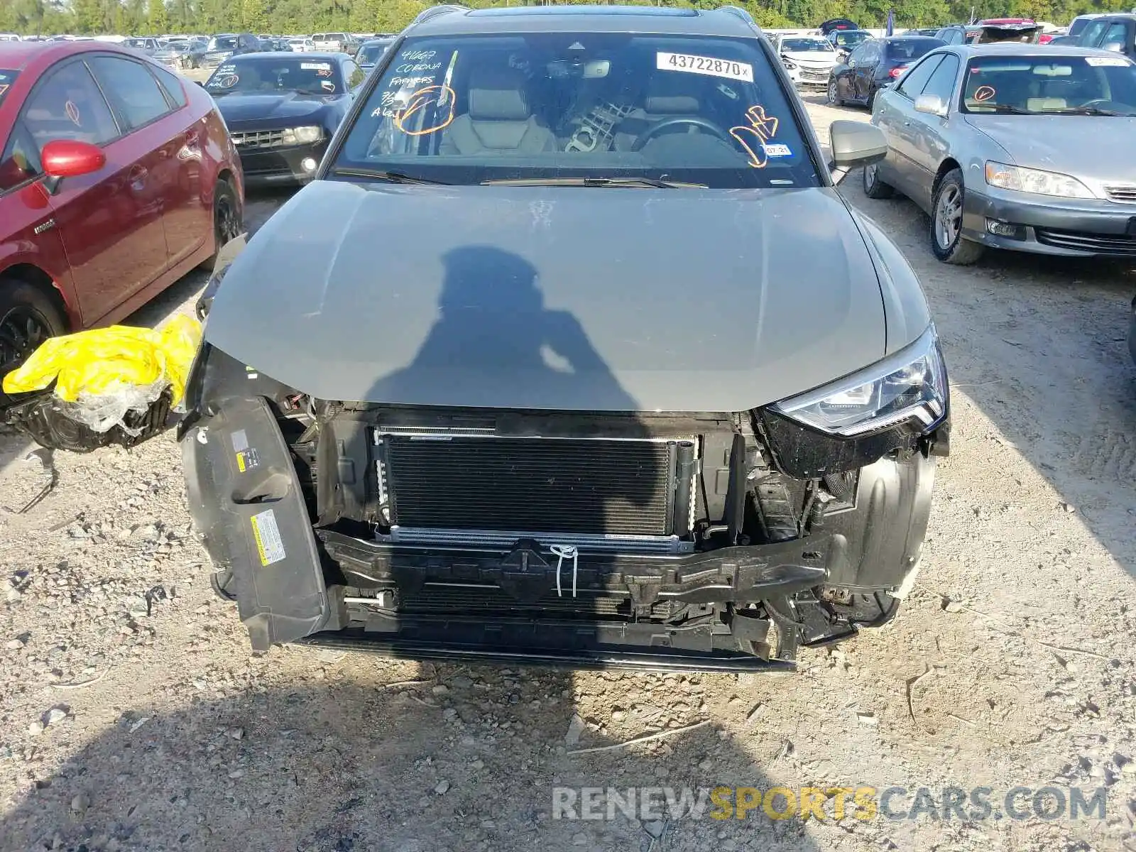 9 Photograph of a damaged car WA1EECF36K1069521 AUDI Q3 2019