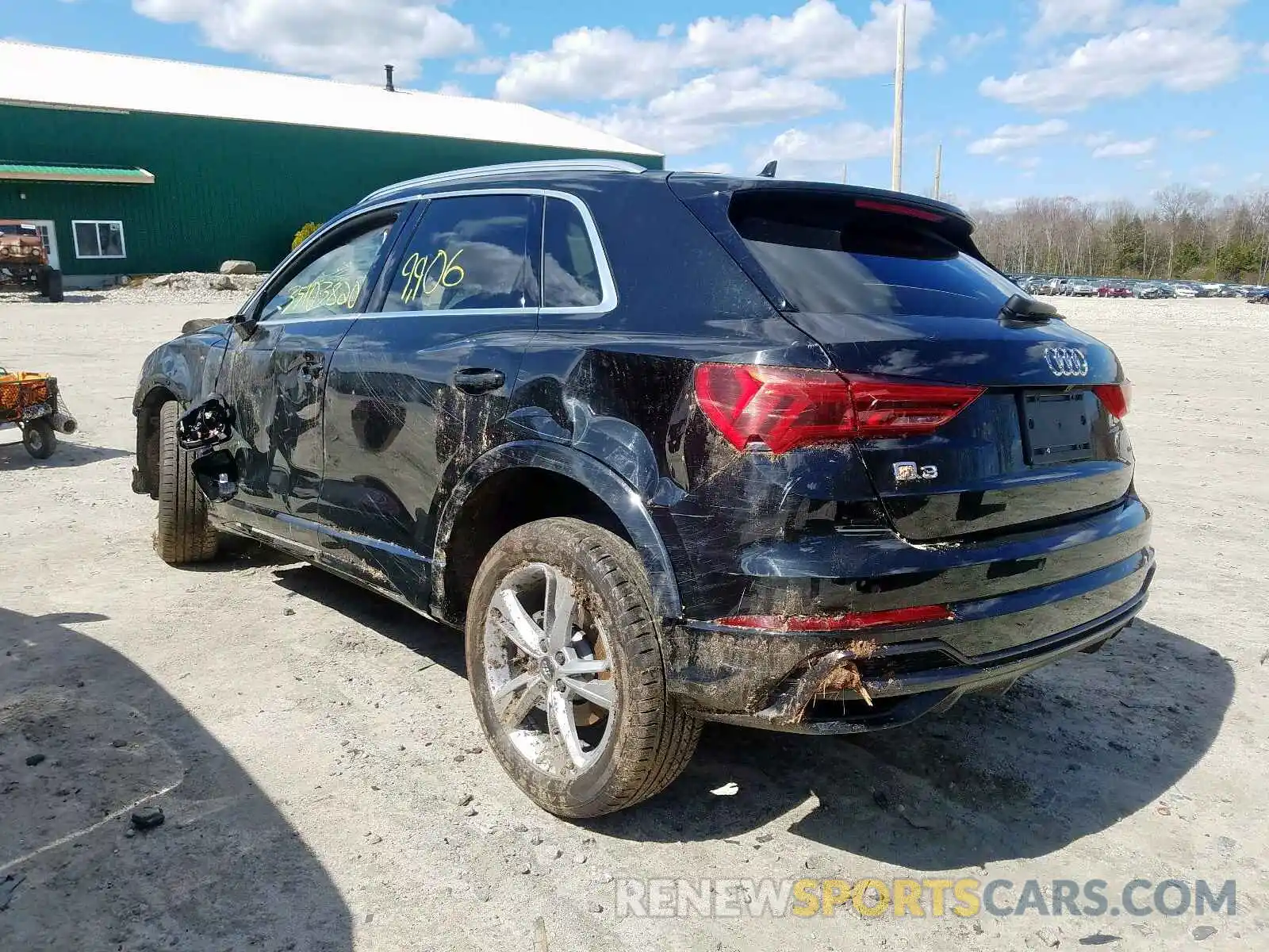 3 Photograph of a damaged car WA1EECF36K1070605 AUDI Q3 2019